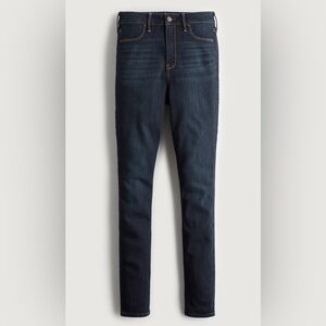 Hollister Blue Skinny Jeans Sleek Fit